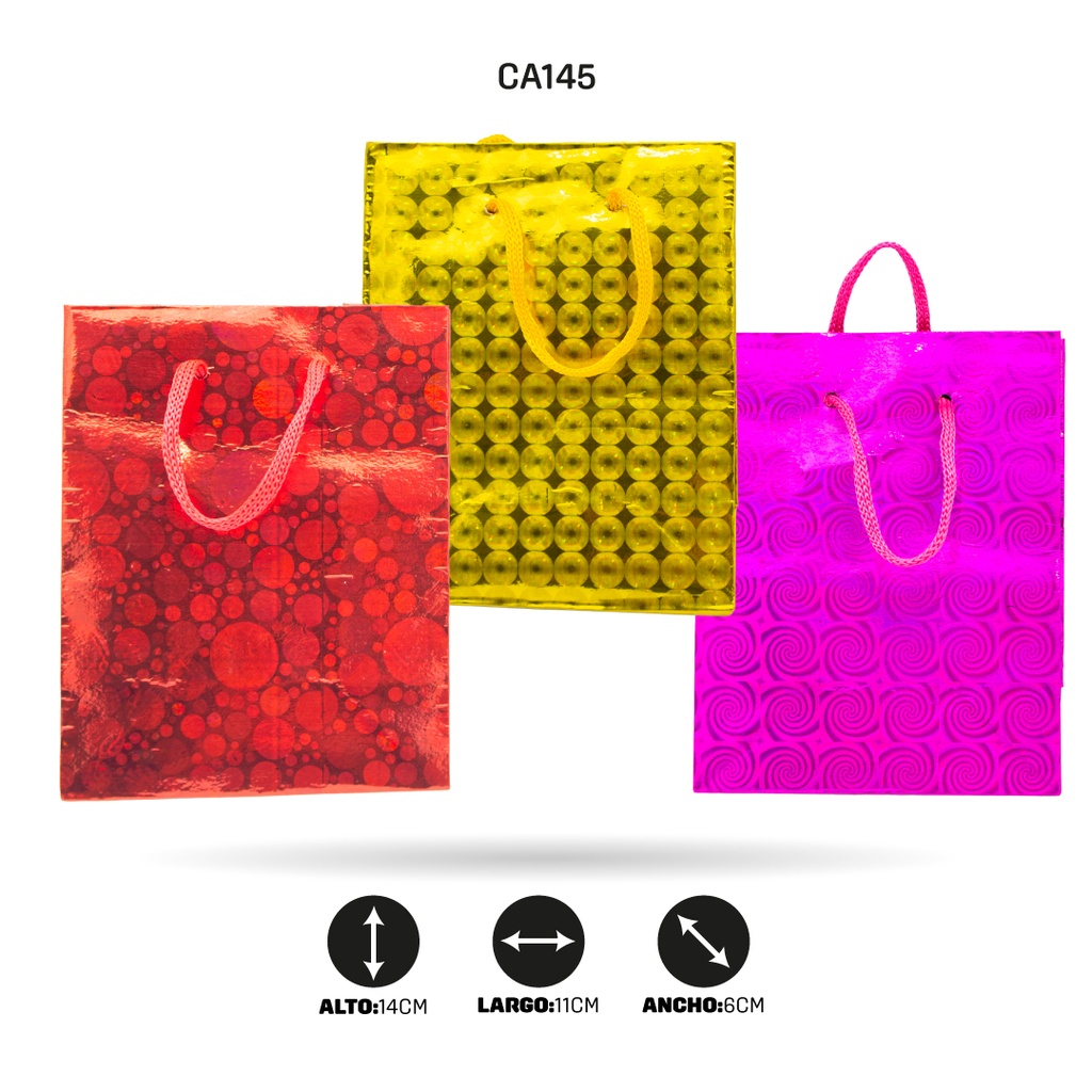 BOLSA DE REGALO HOLOGRAMADA MINI [PAC20644-145]