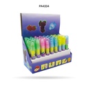 BORRADOR 5 PUNTAS CON OLOR FRESA DISPLEY X 36 UND[PAC3202]