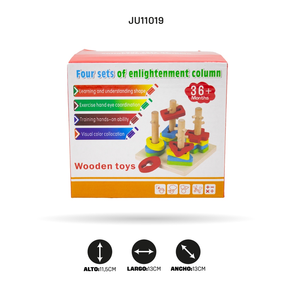 MINI DIDACTICO CUATRO POSTES [1970-153]