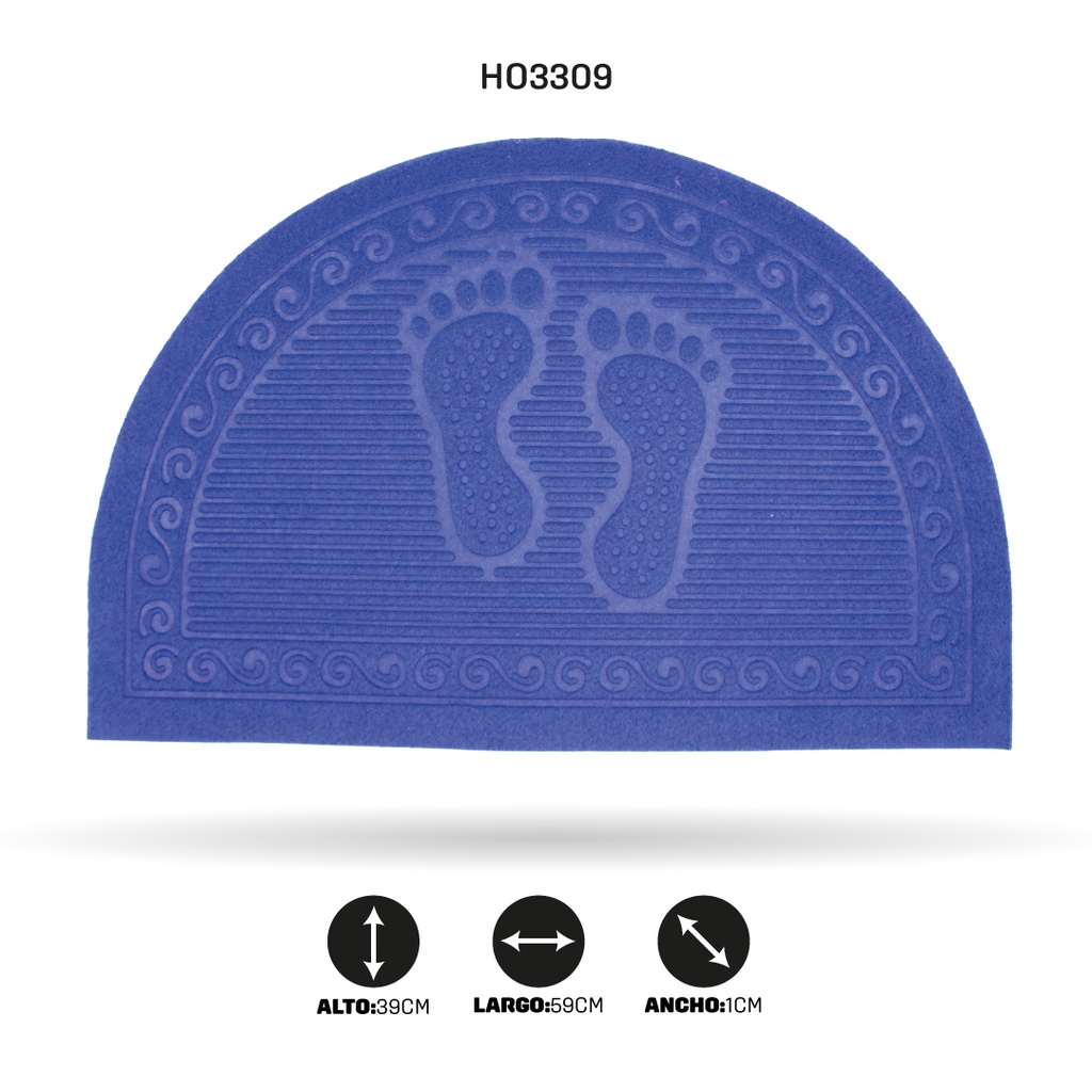 TAPETE DE BIENVENIDO MEDIA LUNA [PAC50010-3309]