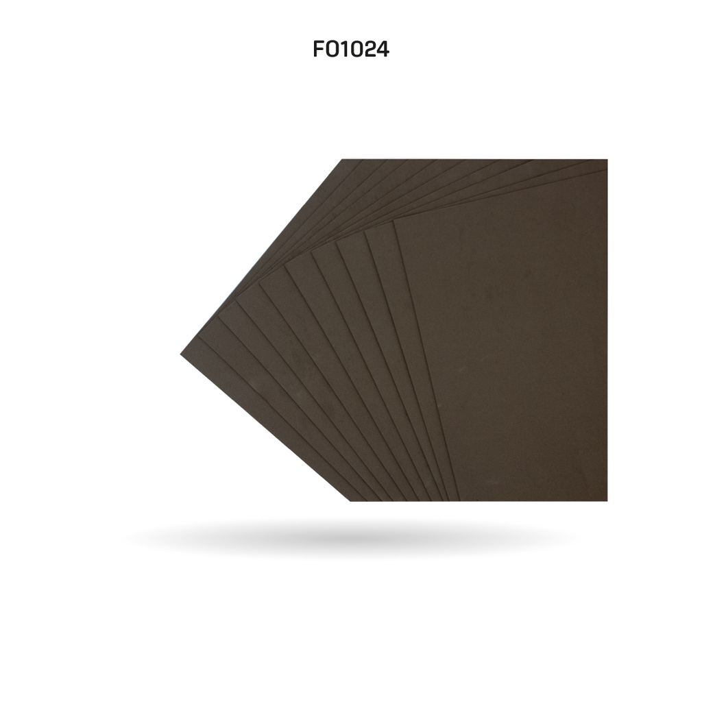 FOAMY CARTA AH ROYAL CAFE OSCURO  X 10 UNDS [AH10100715-PAC0007-1024]