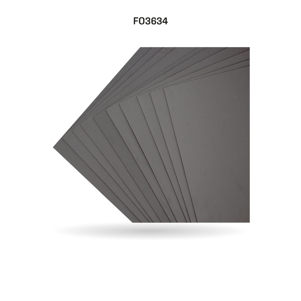 FOAMY CARTA AH ROYAL GRIS CLARO TENUE  X 10 UNDS [AH10103315]