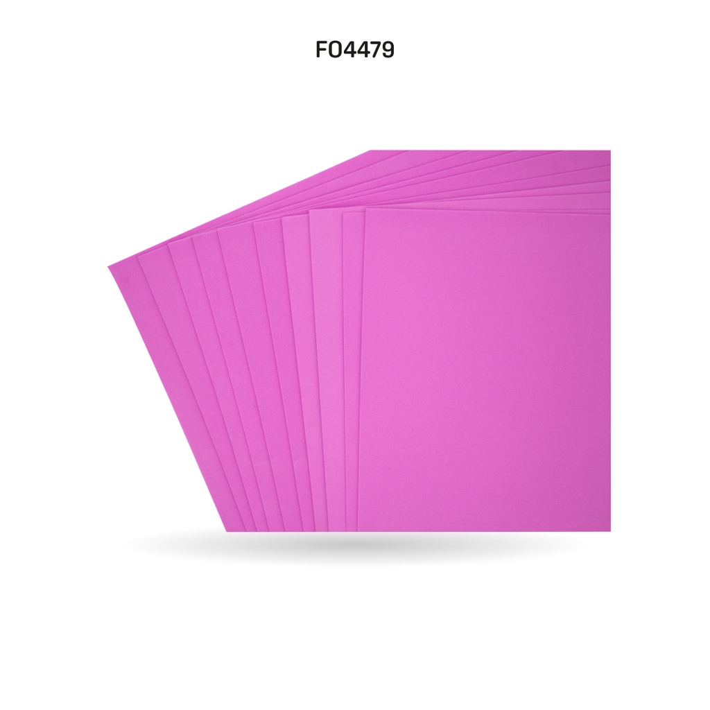 FOAMY CARTA AH ROYAL ROSADO OSCURO X 10 UNDS [AH10103215]