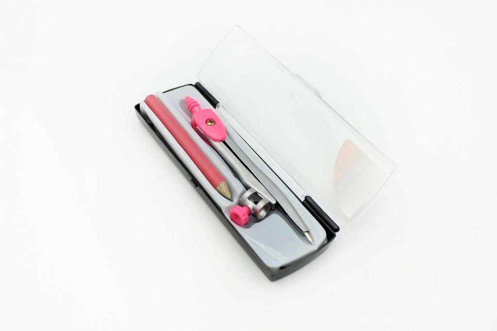 COMPAS AH ROYAL METALICO DADY CON LAPIZ Y ESTUCHE  [PAC20287]