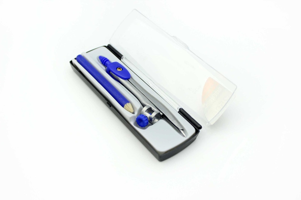 COMPAS AH ROYAL METALICO DADY CON LAPIZ Y ESTUCHE  [PAC20287]