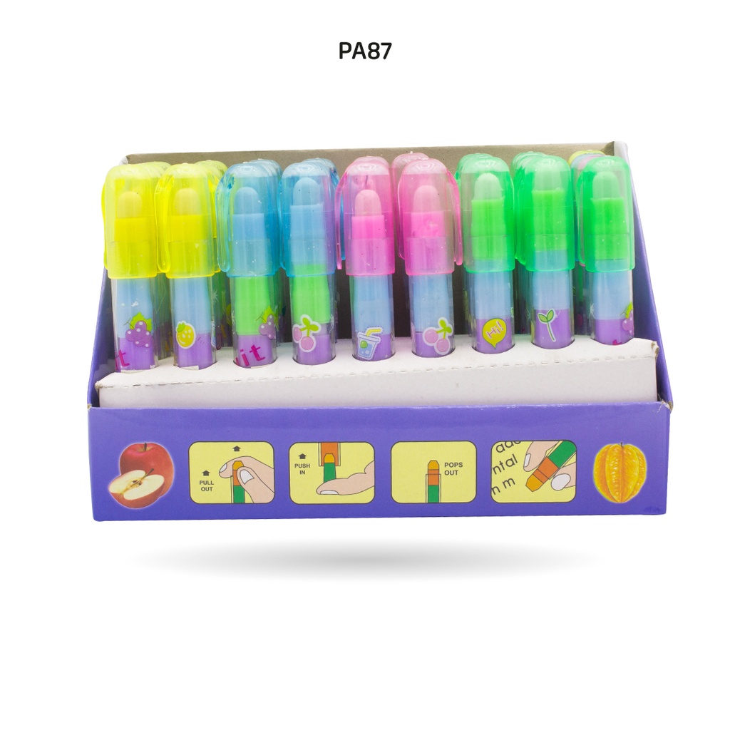 BORRADOR 5 PUNTAS SIN OLOR PQTE X36 UND  [PAC20147-87-PAC10092-87]