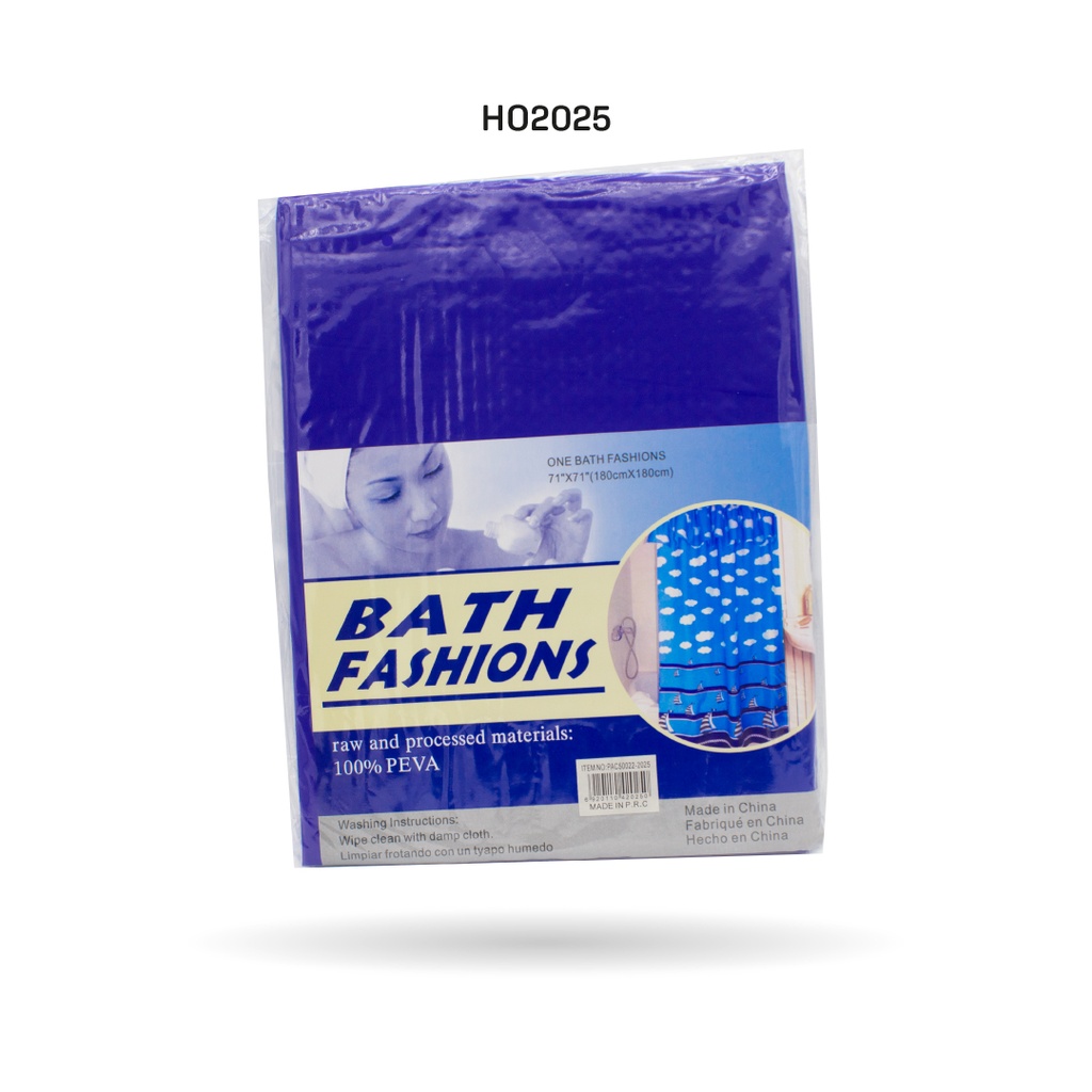 CORTINA DE BAÑO SOLO FONDO [PAC50022-2025]