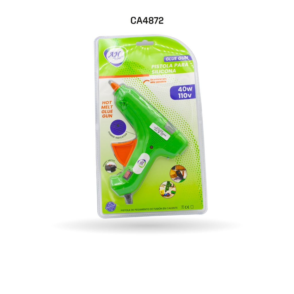 PISTOLA DE SILICONA AH ROYAL GRANDE CON SWICH (PAC20394872) [PAC2039-4872]