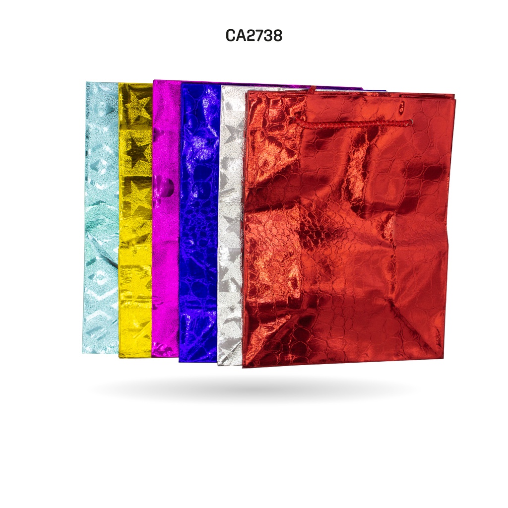 BOLSA DE REGALO HOLOGRAMADA NO. 2 GRUESA X480 [PAC30049-2738]