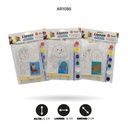 LIENZO SET DE ARTE CON CABALLETE PEQUEÑO [PAC3195]