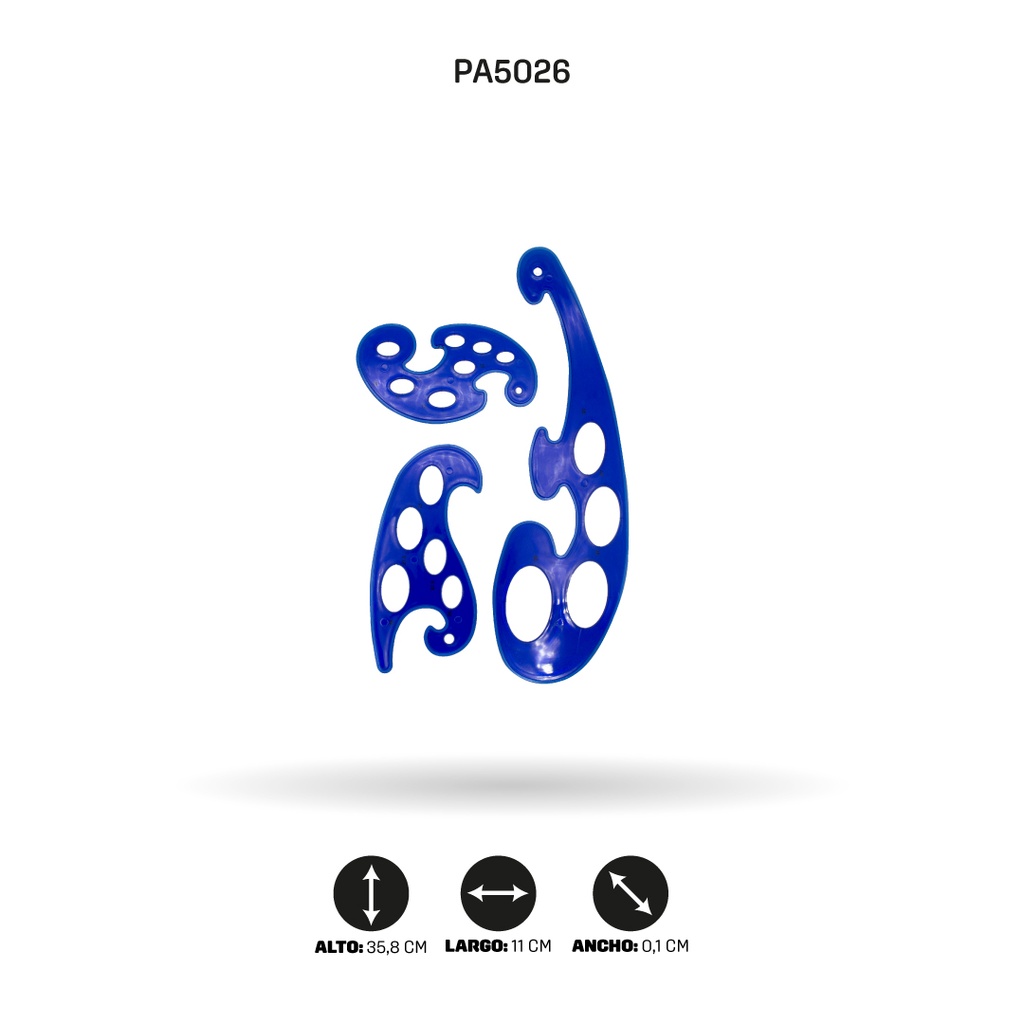 CURVIGRAFO X 3 UND [PAC2143-5026]