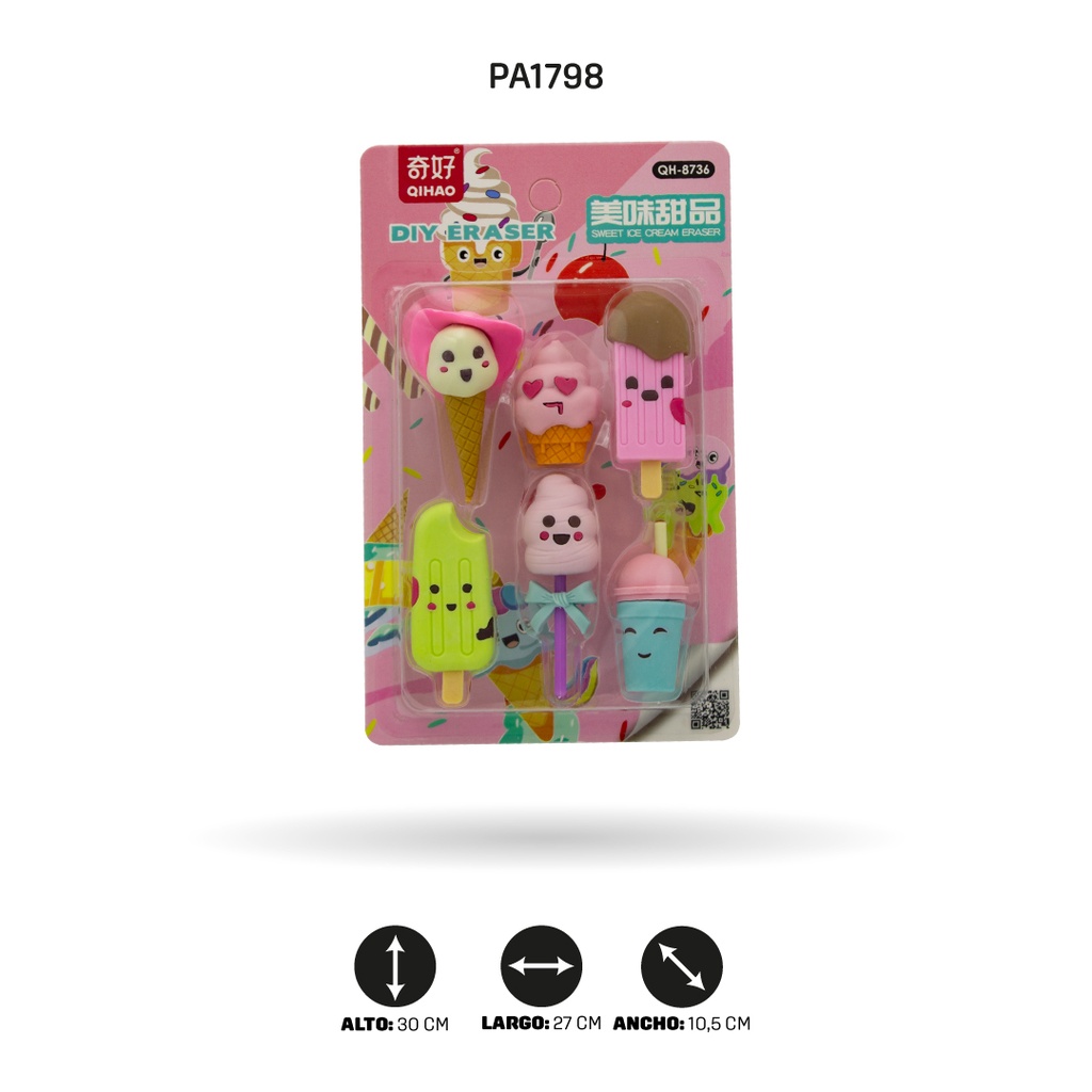 BORRADOR HELADO BOX 24 UND QH-8736  [PAC4616]