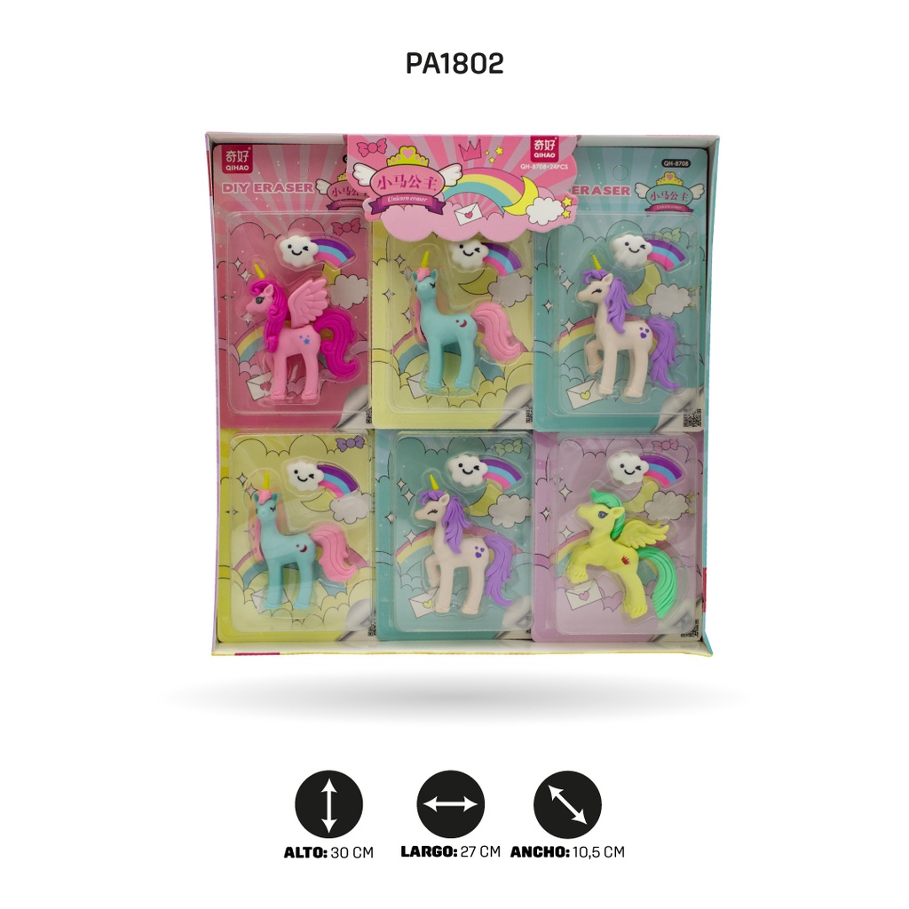 BORRADOR UNICORNIO BOX 24 UND QH-8708  [PAC4620]