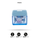 SACAPUNTAS DOBLE CUADRADO ESTAMPADO PASTELX 12 und 616 [PAC4860]