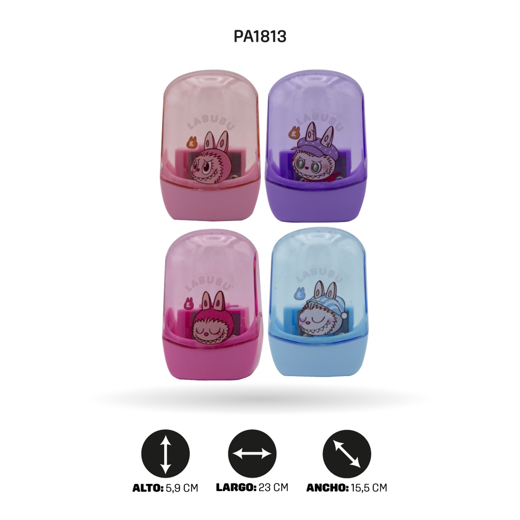 SACAPUNTAS DOBLE ESTAMPADA BOX 20UND KM9328A [PAC4859]