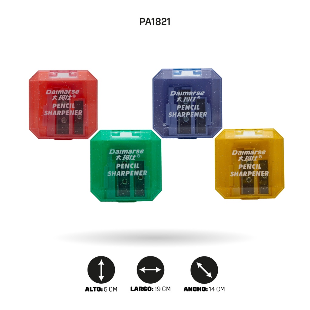 SACAPUNTA DOBLE CUADRADO X24 UNDDMS-182 [PAC4867]