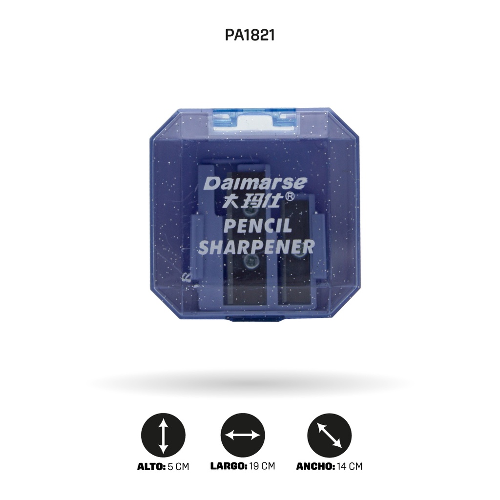 SACAPUNTA DOBLE CUADRADO X24 UNDDMS-182 [PAC4867]