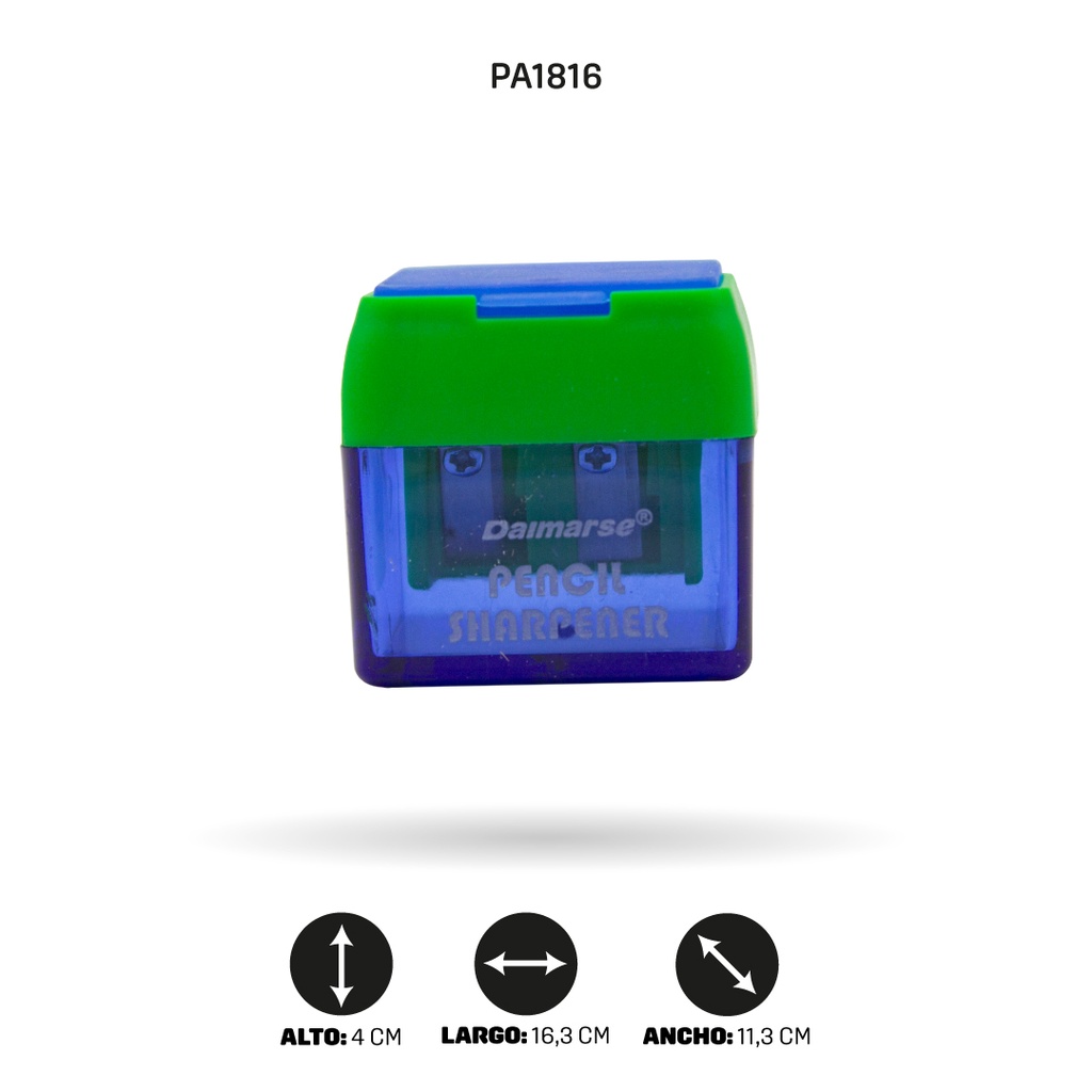 SACAPUNTAS DOBLE BOX 12UND DMS-823 [PAC4862]