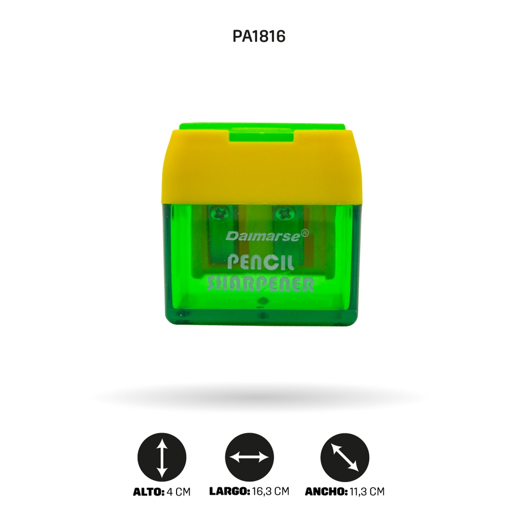 SACAPUNTAS DOBLE BOX 12UND DMS-823 [PAC4862]