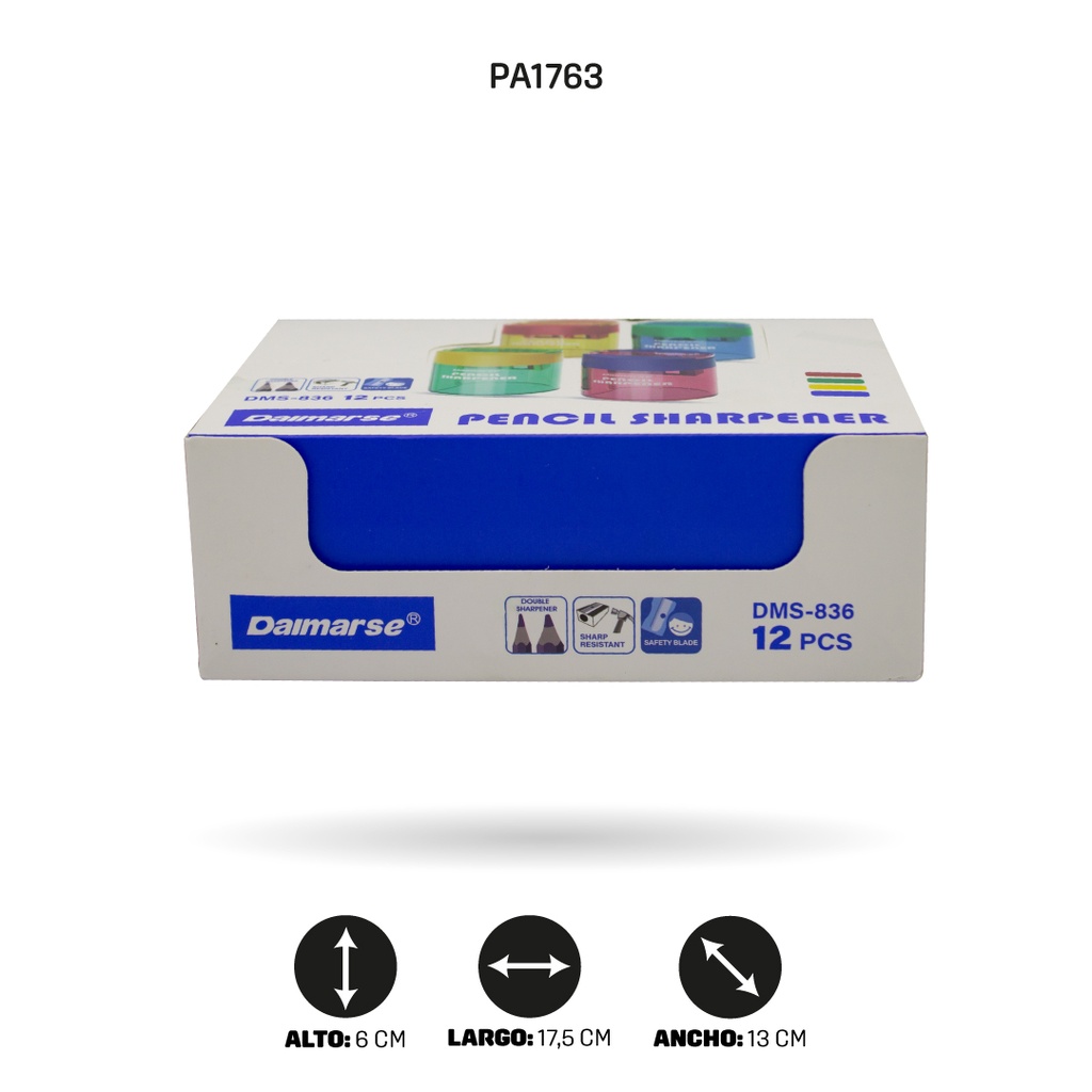 SACAPUNTAS DOBLE DMS-836 [PAC4878]