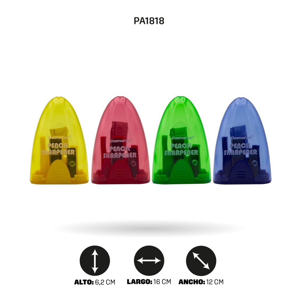 SACAPUNTAS DOBLE X12 UND DMS-843 [PAC4864]