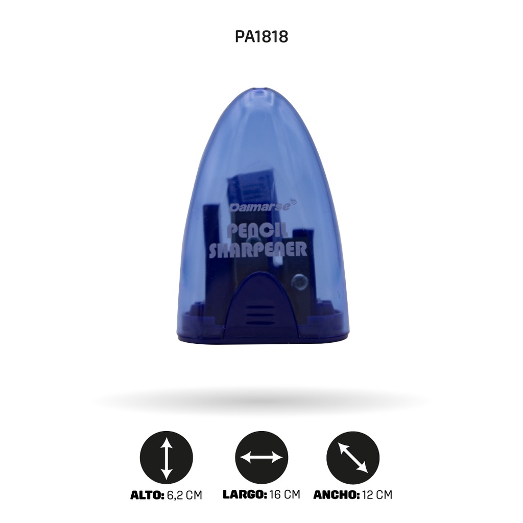 SACAPUNTAS DOBLE X12 UND DMS-843 [PAC4864]