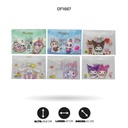 CARPETA BOTON A4 ESTAMPADA  4 MOTIVOS DISPLAY X 12 [PAC4522]