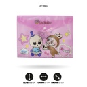 CARPETA BOTON A4 ESTAMPADA  4 MOTIVOS DISPLAY X 12 [PAC4522]