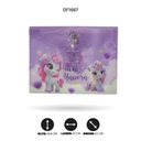 CARPETA BOTON A4 ESTAMPADA  4 MOTIVOS DISPLAY X 12 [PAC4522]