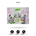 CARPETA BOTON A4 ESTAMPADA  4 MOTIVOS DISPLAY X 12 [PAC4522]