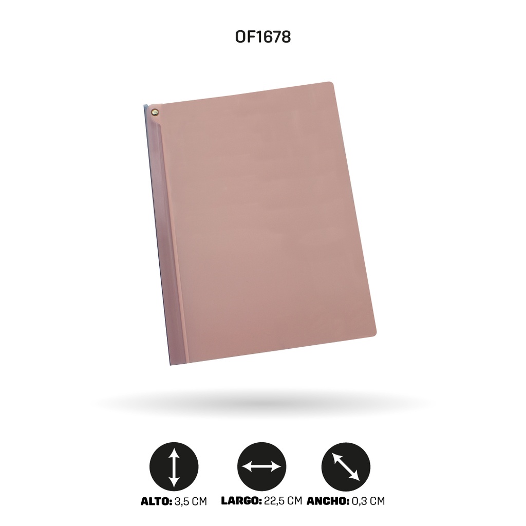 CARPETA GANCHO LOMO ABATIBLE PASTEL A4 SETX5[PAC4537]