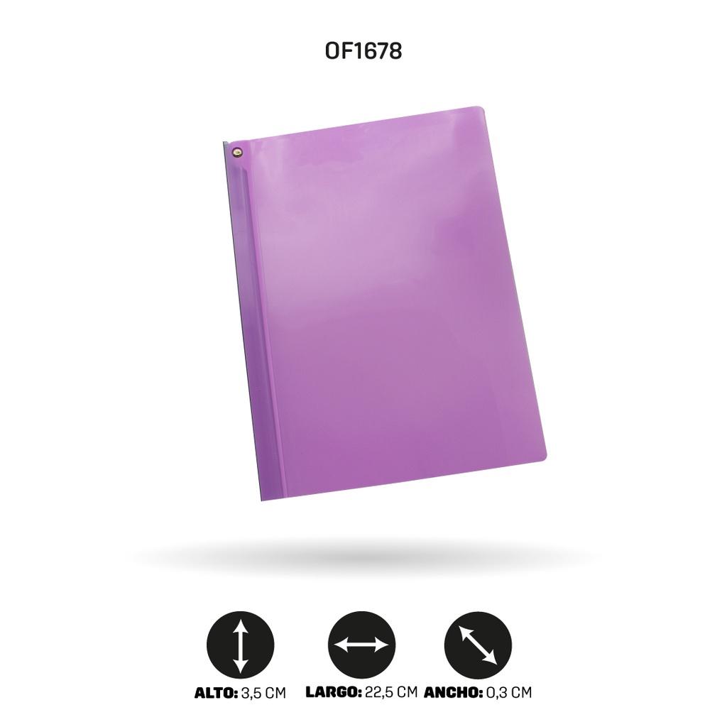 CARPETA GANCHO LOMO ABATIBLE PASTEL A4 SETX5[PAC4537]