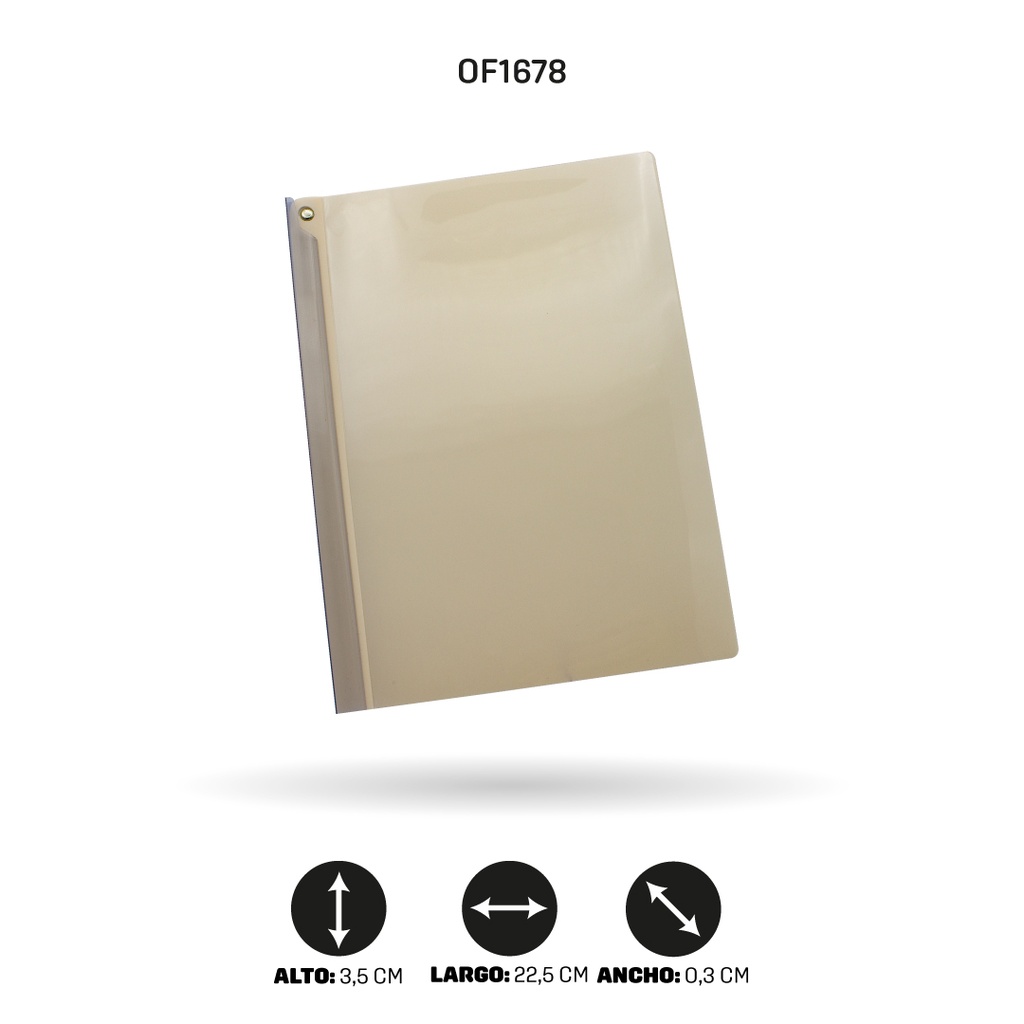 CARPETA GANCHO LOMO ABATIBLE PASTEL A4 SETX5[PAC4537]