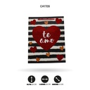 BOLSA REGALO 3D ESCARCHADA 26x32x10 210grsYM-1802-M [PAC5158]