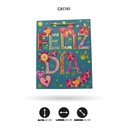 BOLSA REGALO 3D FELIZ DIA 26x32x10cm 210grsYM-1828-M [PAC5154]