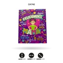 BOLSA REGALO 3D DIA MADRE 26x32x10cm 210 grsYM-1903-M [PAC5155]