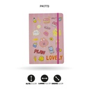 AGENDA CON ESTAMPADO DE OSOS DE 100 HOJAS CON BANDA A5-6000-14 [PAC4754]