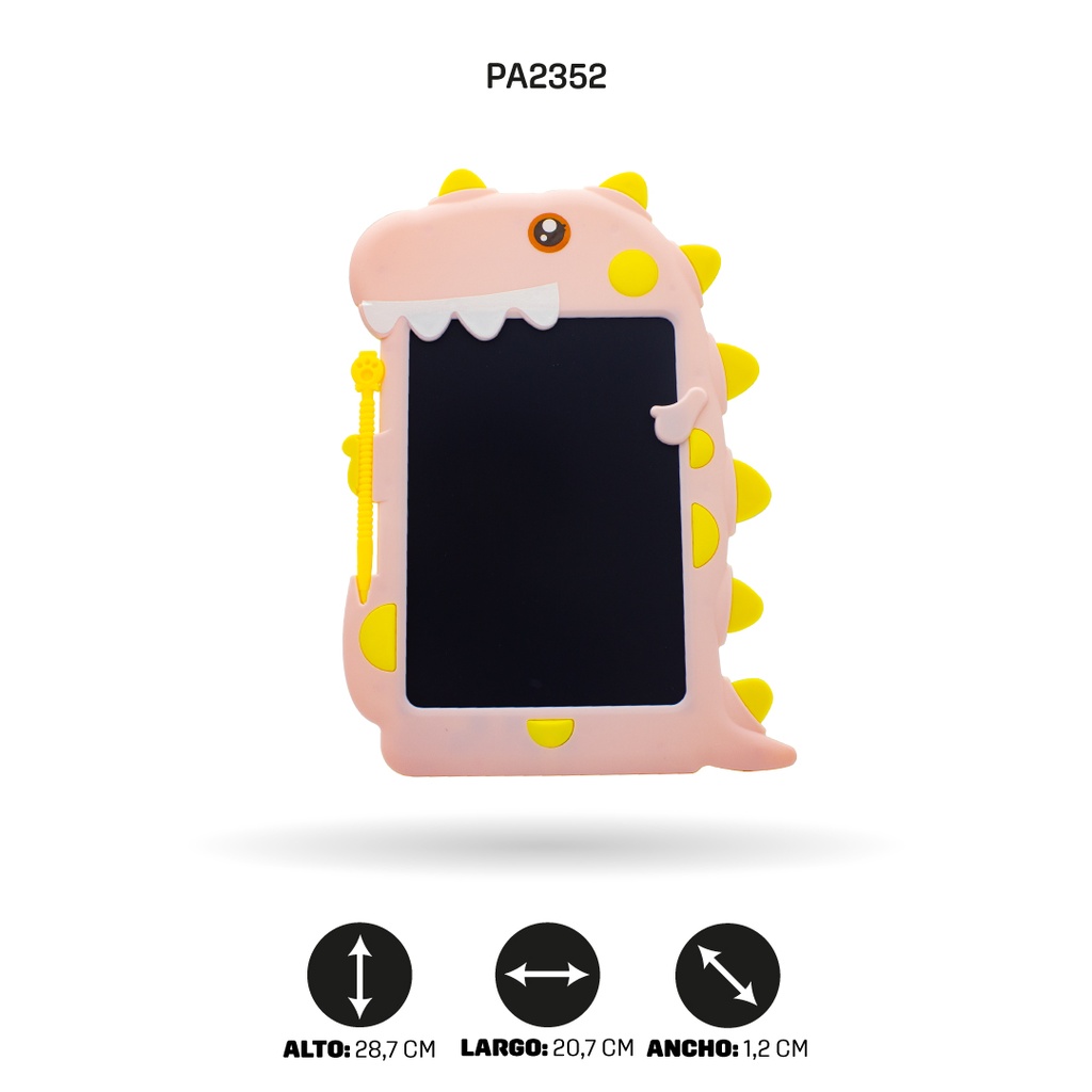 TABLET DE DIBUJO DINASAURIO LCD 2 MOTIVOS