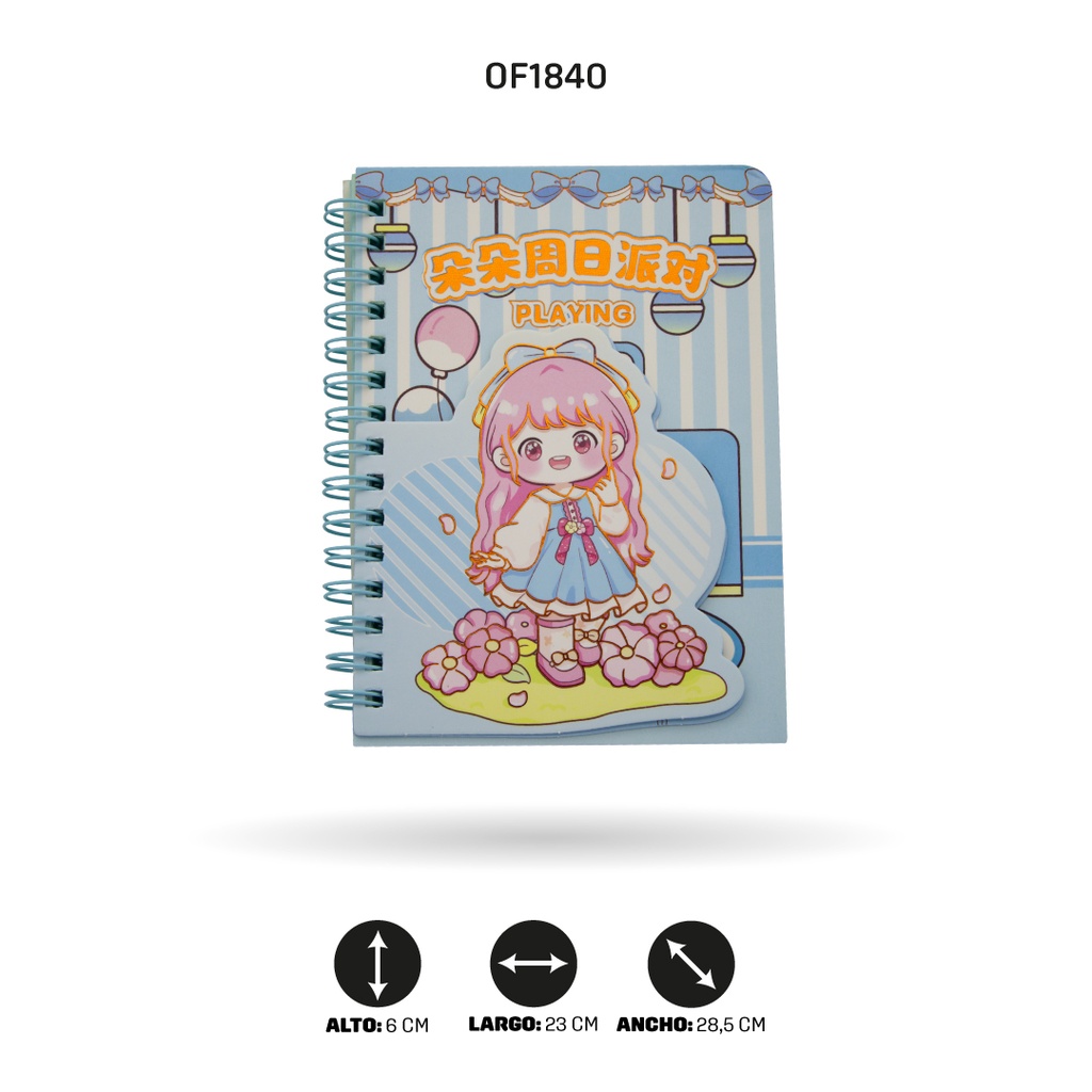 AGENDA XX-64K-086 PARA NIÑA DISP X 24[PAC4570]