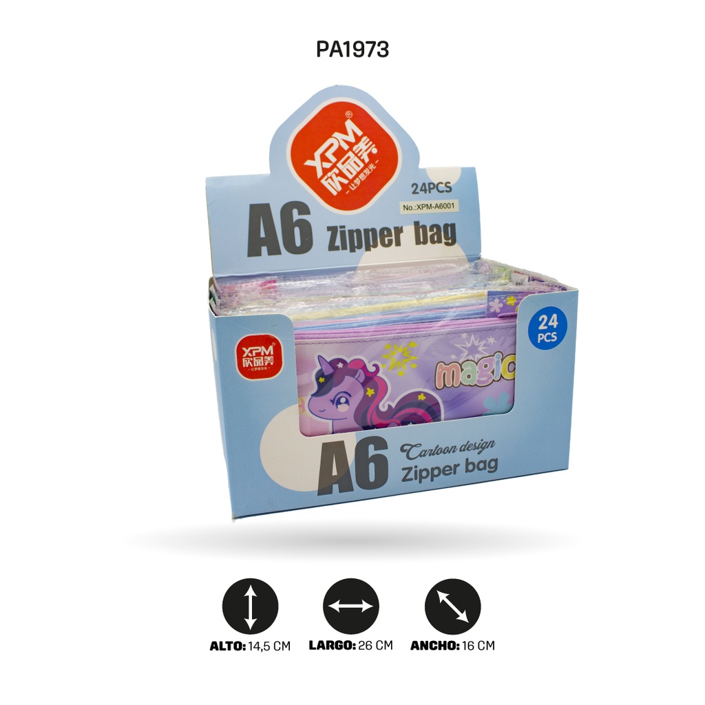 CARTUCHERA DIVERTIDAS XPM-A6002A6/A6001A6/A6009A6/A6010A6 DISPLX 24 [PAC4706]