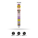 BOLIGRAFO 10 COLORES DE EMOJIS XX-6633 [PAC4562]