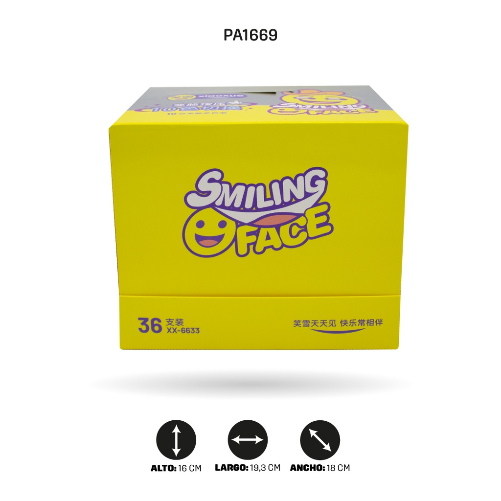 BOLIGRAFO 10 COLORES DE EMOJIS XX-6633 [PAC4562]