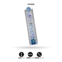 REGLA PLEGABLE ESCARCHADA DE ALIENS  1011 -30CM DISPL X24[PAC4512]