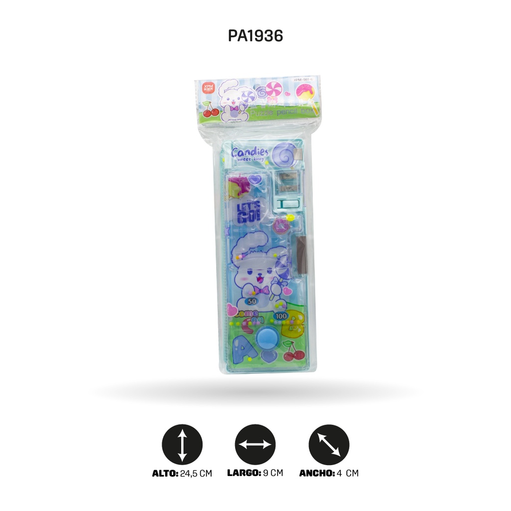 ESTUCHE MULTIFUNCIONAL 4 MOTIVOS XPM-561-2/6/13 [PAC4681]