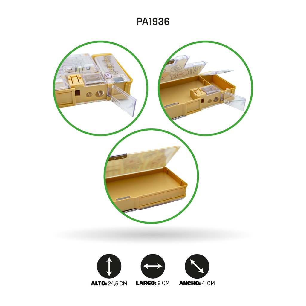 ESTUCHE MULTIFUNCIONAL 4 MOTIVOS XPM-561-2/6/13 [PAC4681]