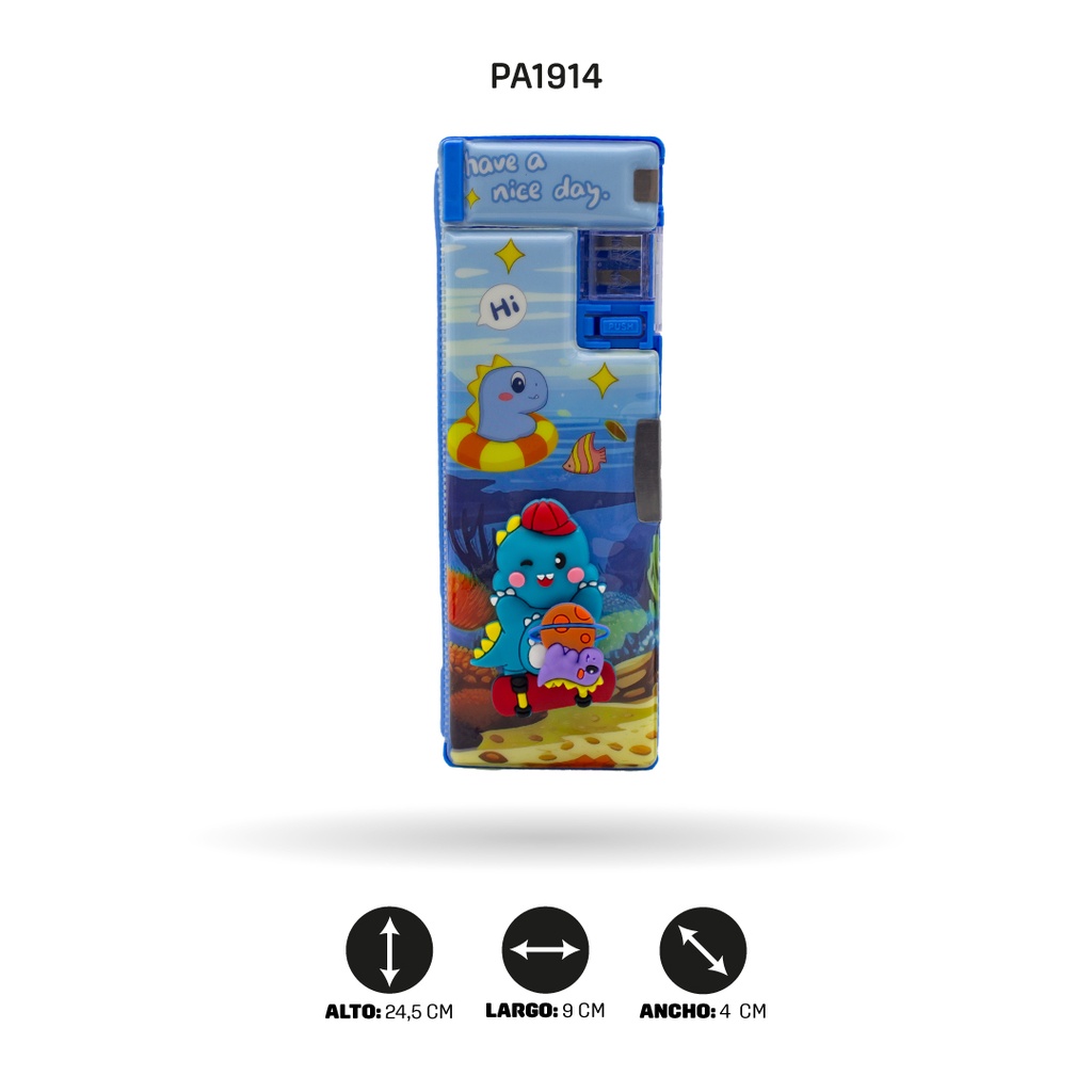 ESTUCHE MULTIFUNCIONAL FIGURA GIRATORIA XPM-569-2/7/6/3/9 [PAC4671]