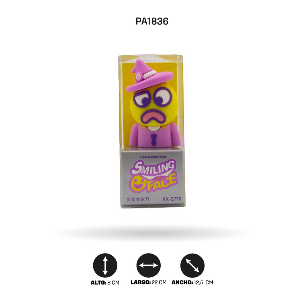 SACAPUNTAS XX-2778 TIPO EMOJIS [PAC4565]