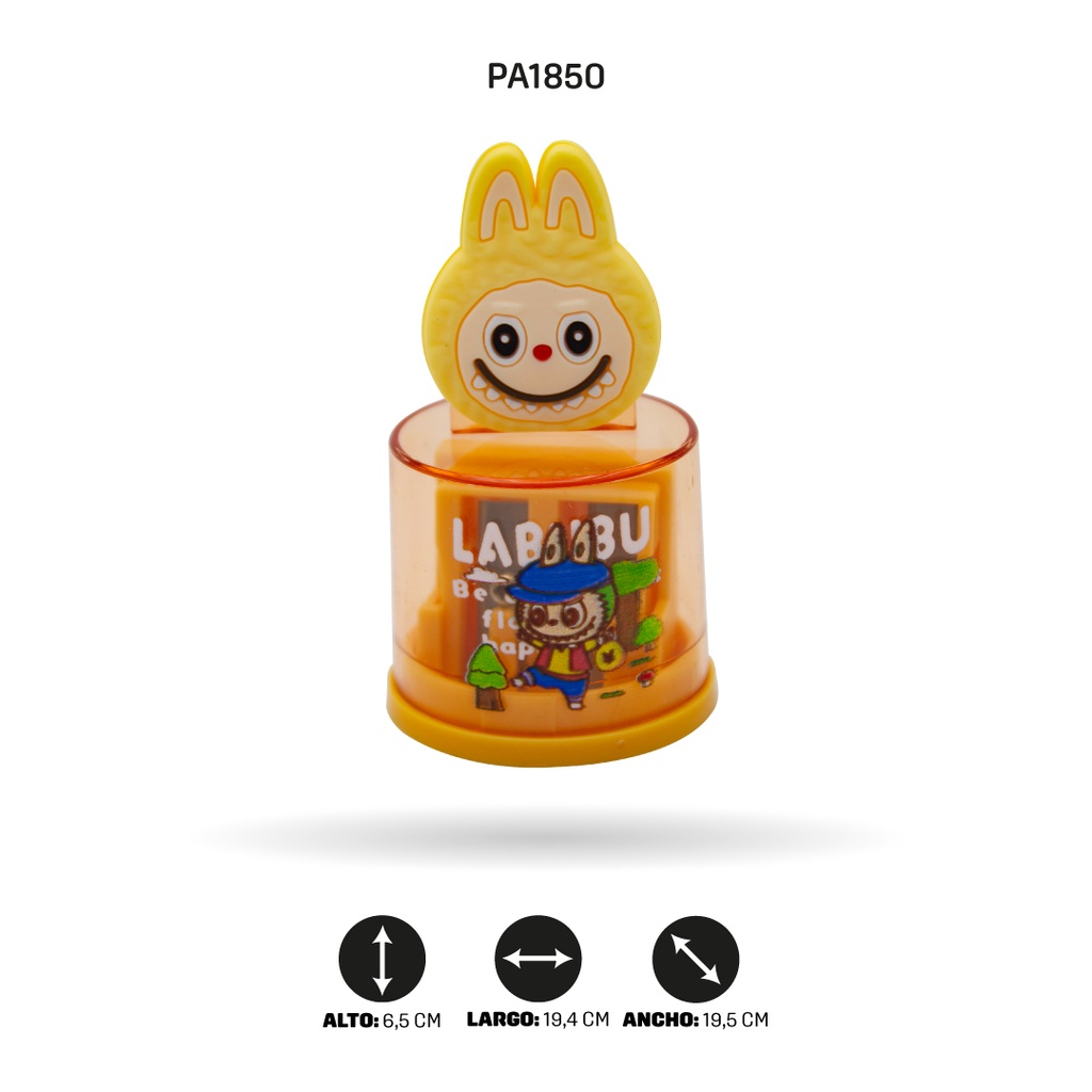 SACAPUNTAS DOBLE KM9308A LABUBU [PAC4593]