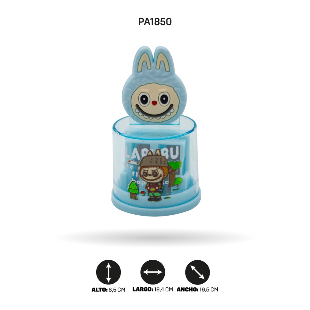 SACAPUNTAS DOBLE KM9308A LABUBU [PAC4593]