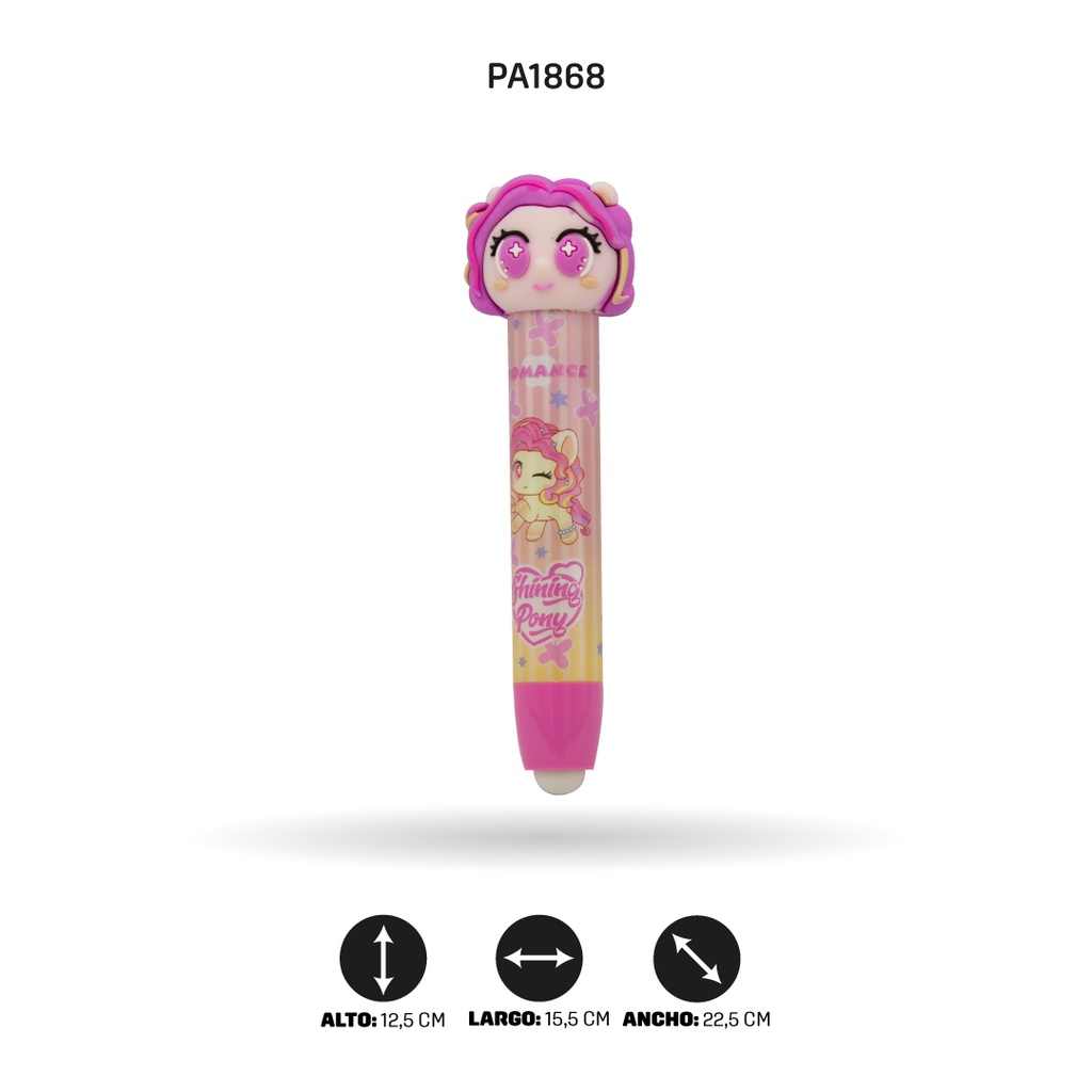 BORRADOR JD-5302 CABEZA DE UNICORNIO [PAC4635]